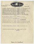 Contracts Signed by Moe Howard, Autograph Note Signed by Moe, & Other Three Stooges Documents